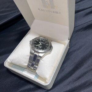 Calvin hill Silver Men's Watch